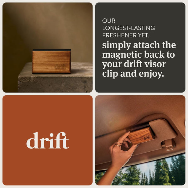 Teak Fresh Car Scent Kit