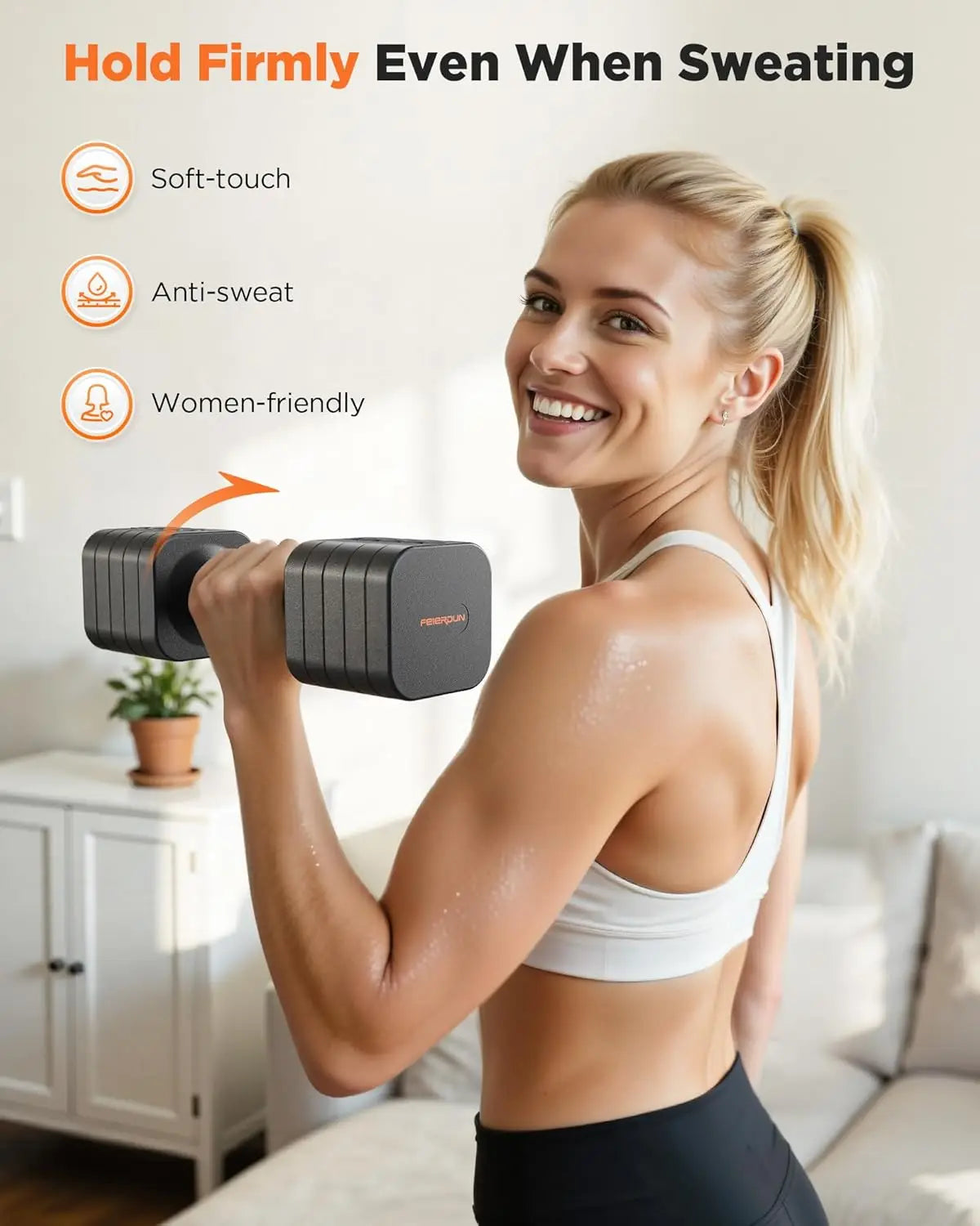 QuickFit Adjustable Dumbbells