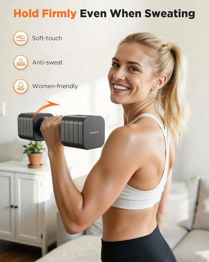 QuickFit Adjustable Dumbbells