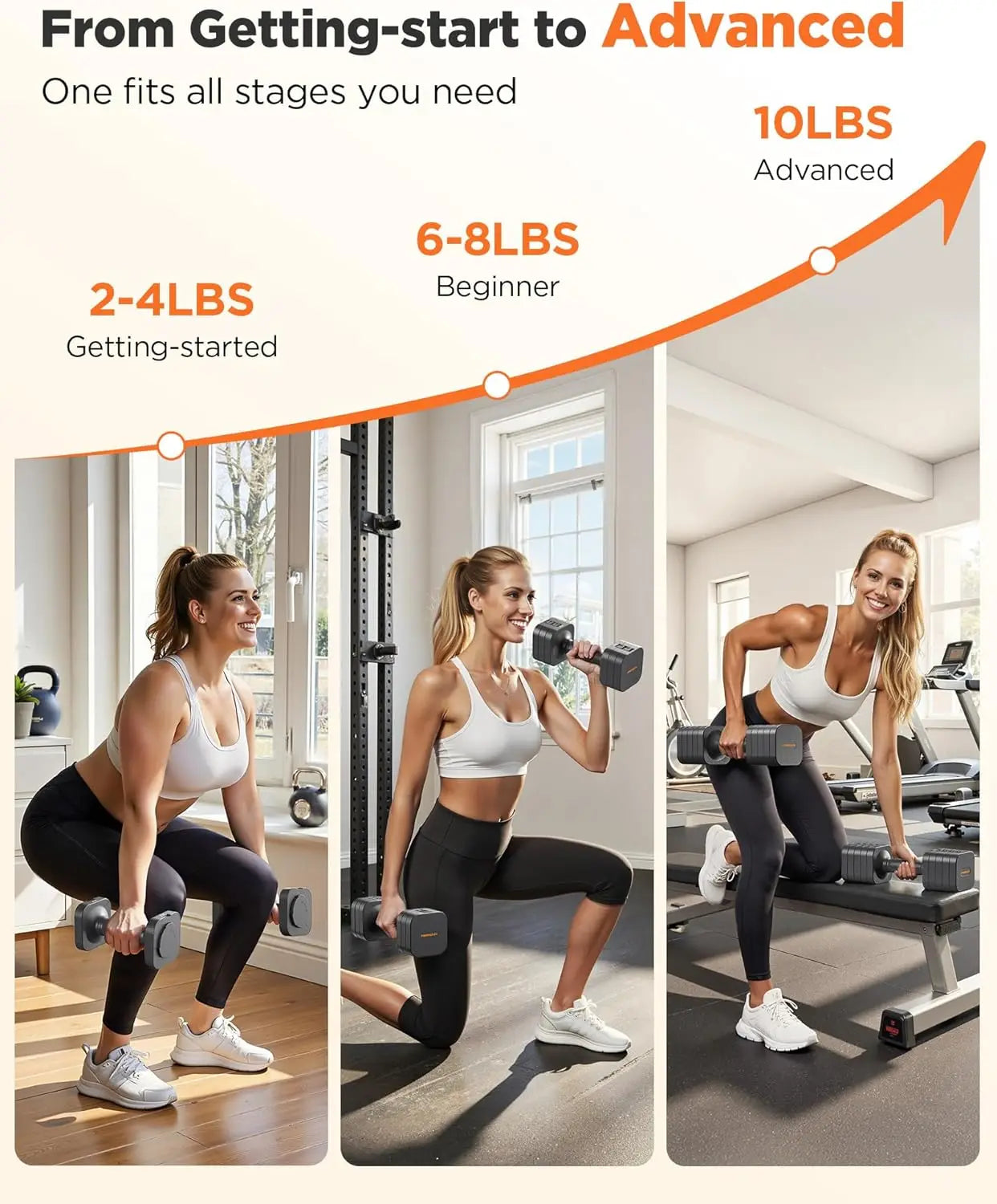 QuickFit Adjustable Dumbbells