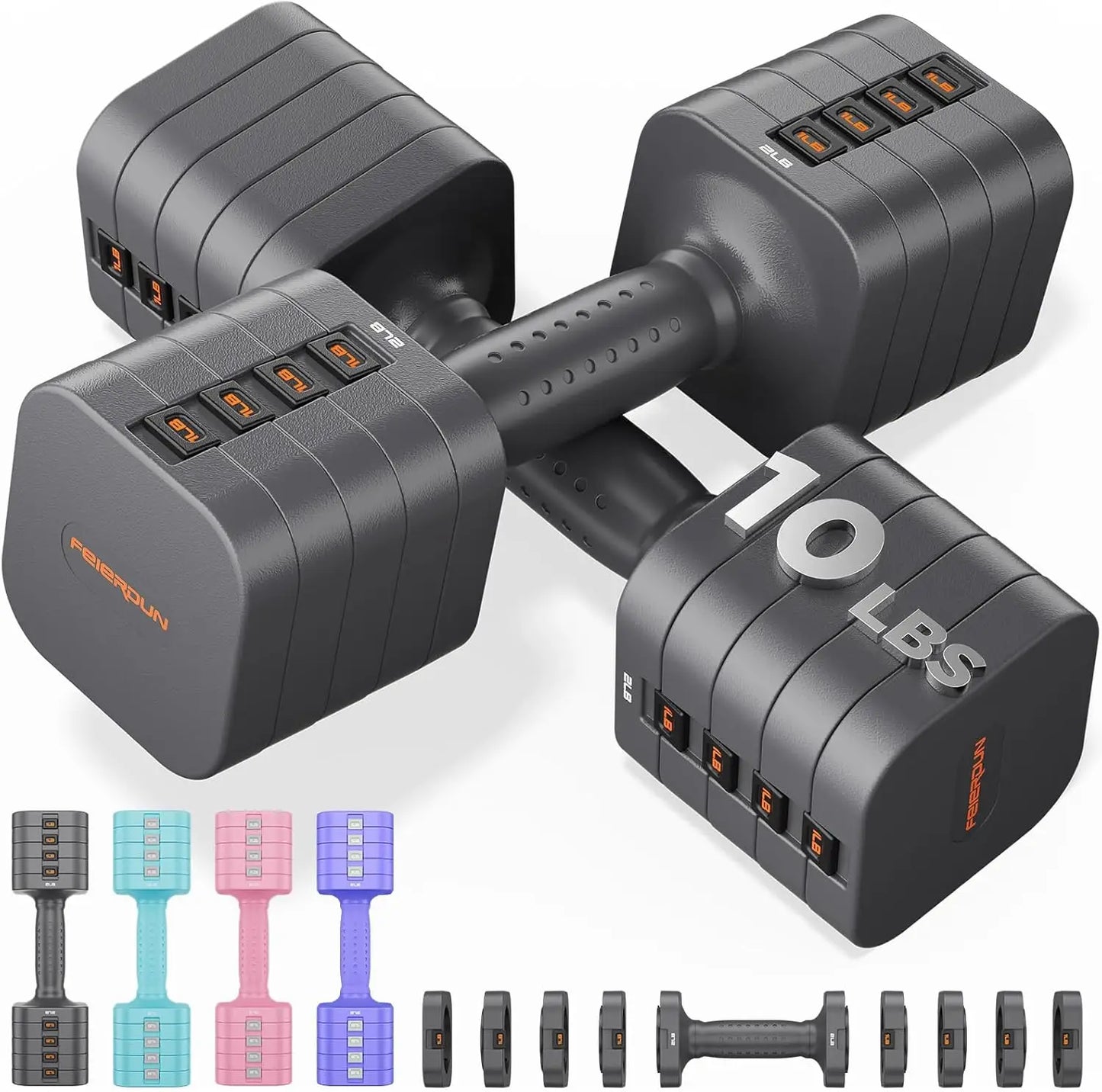 QuickFit Adjustable Dumbbells