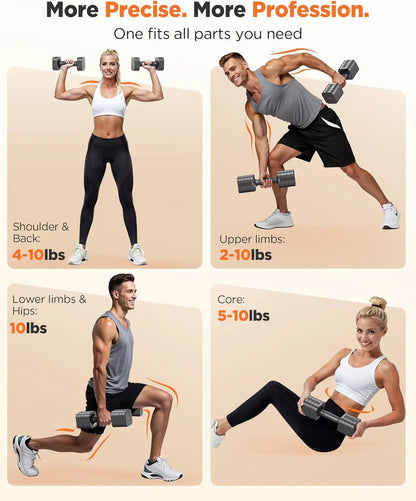 QuickFit Adjustable Dumbbells